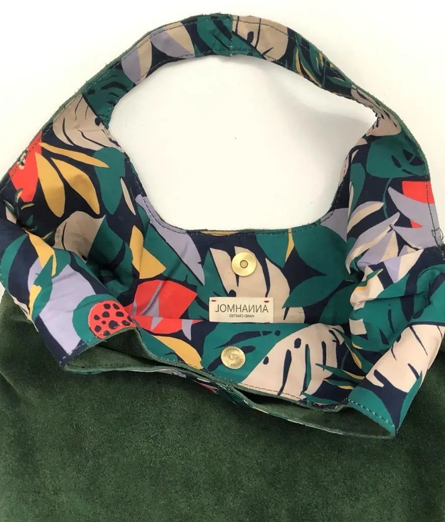 Fernweh Suede Tote