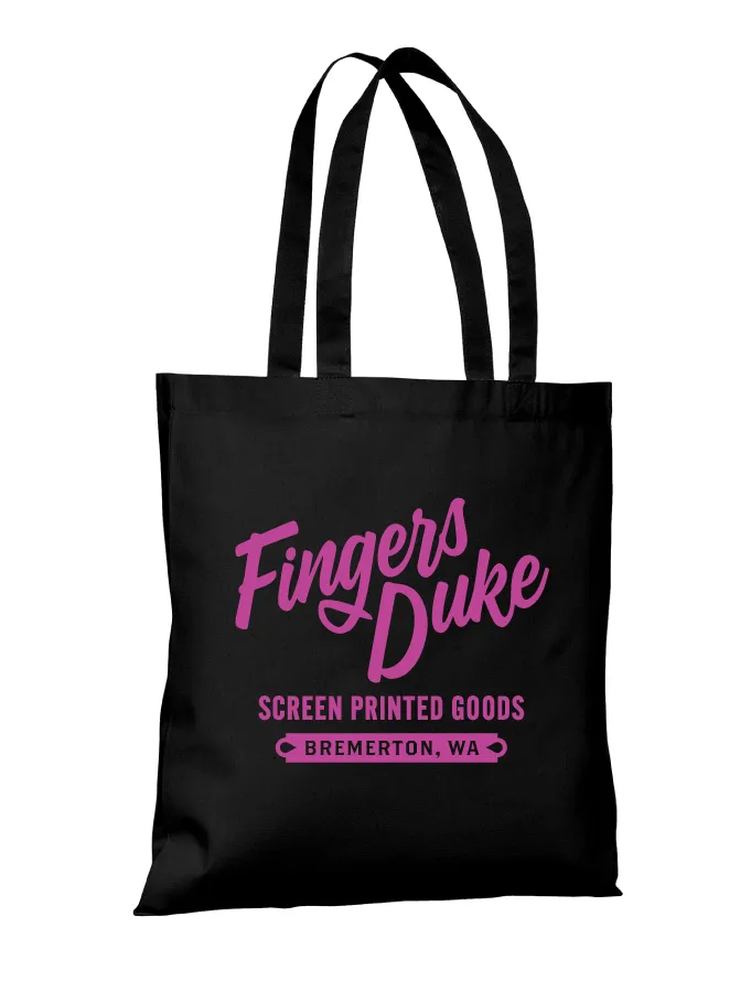 Fingers Duke Screen Printed Goods · Cotton Tote