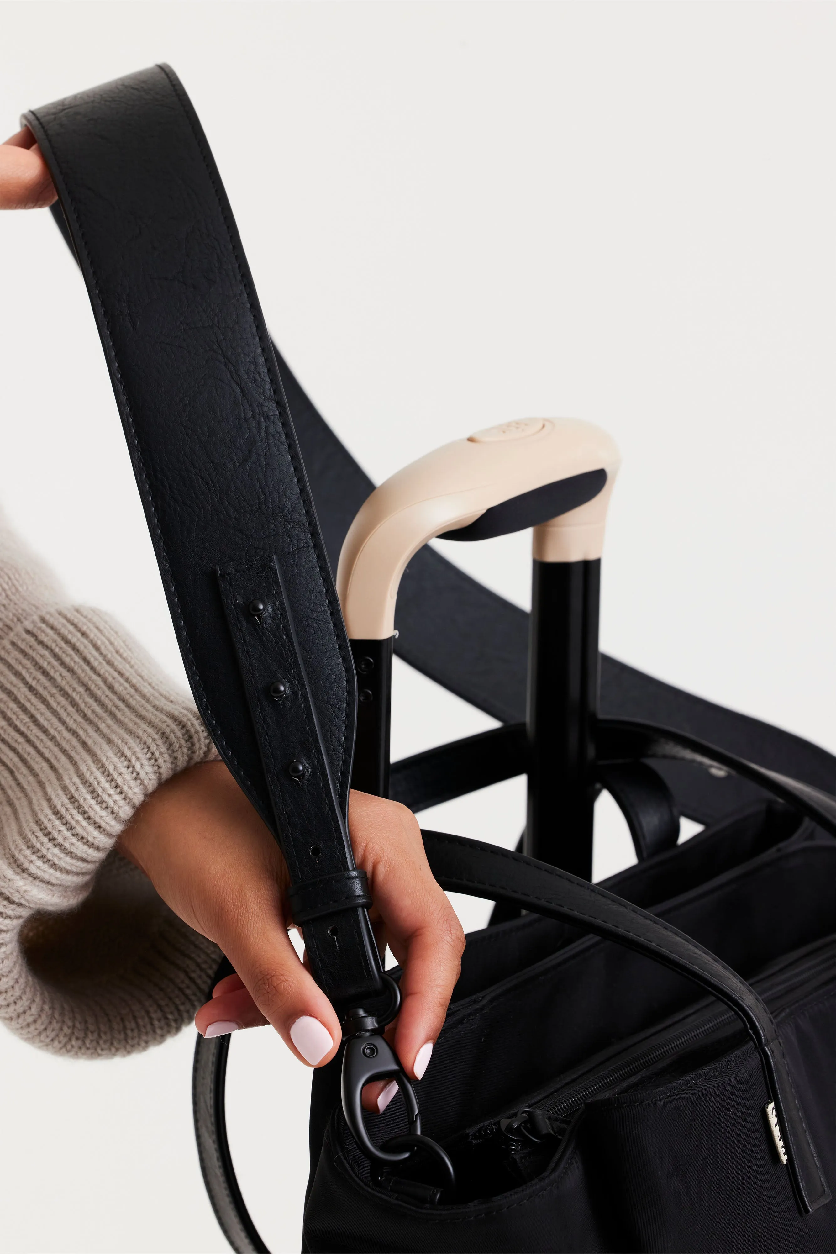 The Commuter Tote in Black