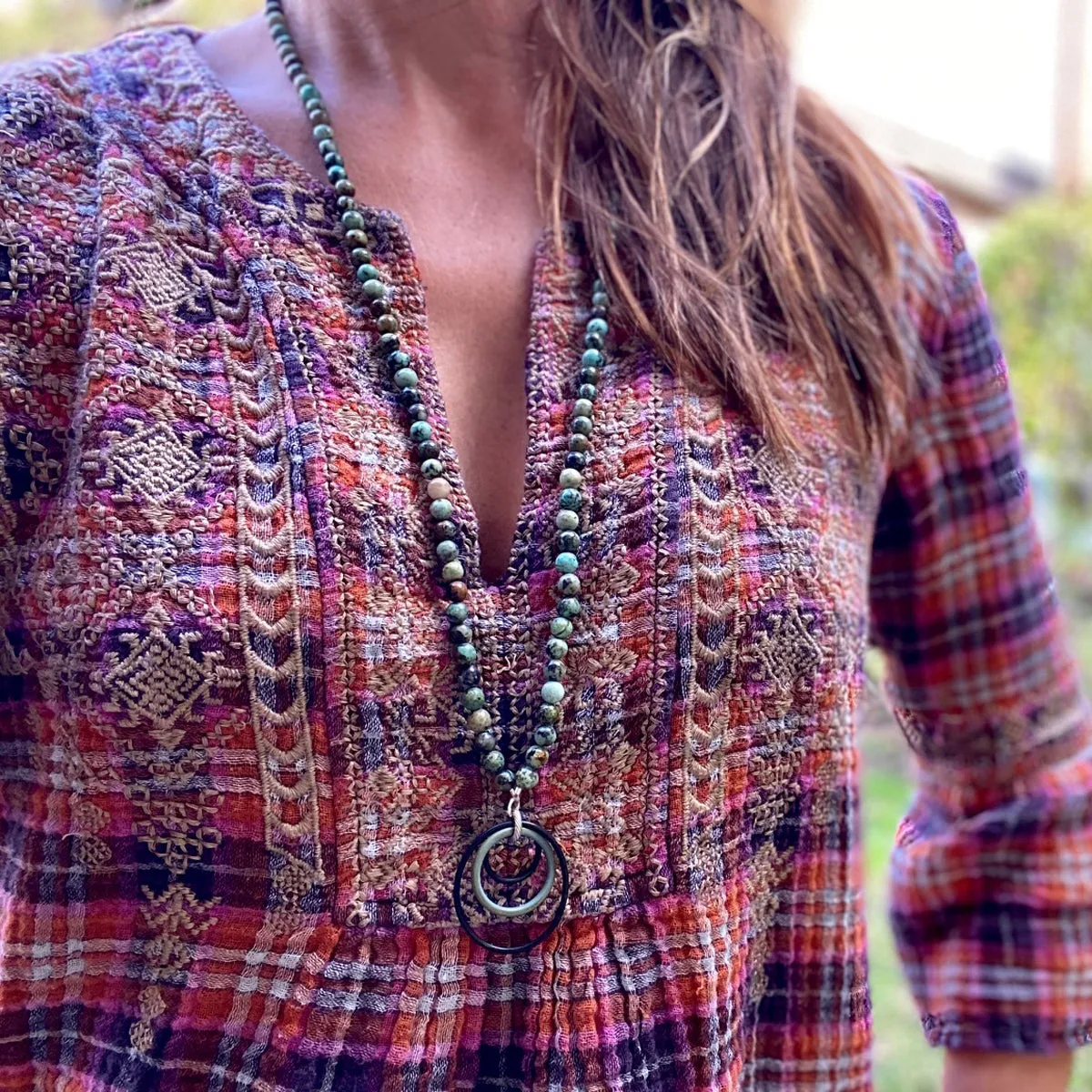 Zero Waste Ocean Themed Jewelry Set for Sustainable Living